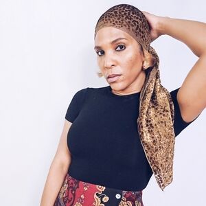 Vintage Velvet Scarf